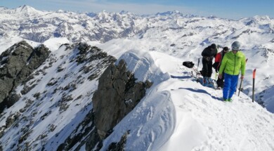 Ski touring trip in Vanoise
